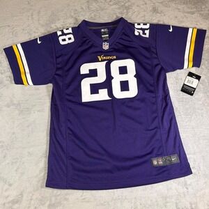 NWT Nike NFL Minnesota Vikings Adrian Peterson 28 On Field Jersey | Purple | XL